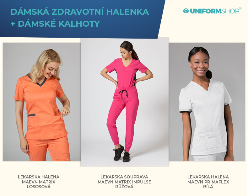 Dámská zdravotní halenka + dámské kalhoty