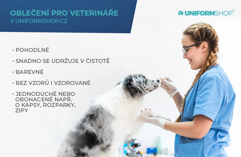 Oblečení pro veterináře v uniformshop.cz