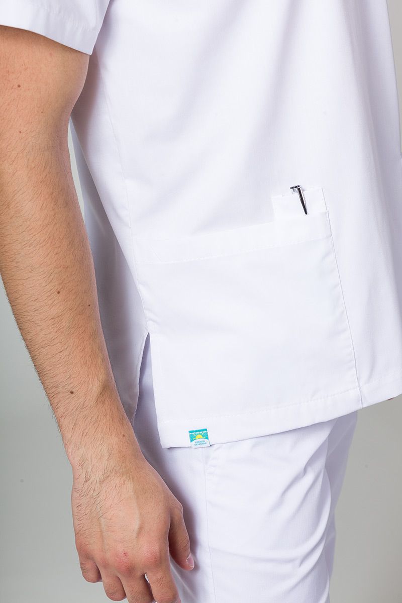 Univerzální lékařská halena Sunrise Uniforms bílá-3