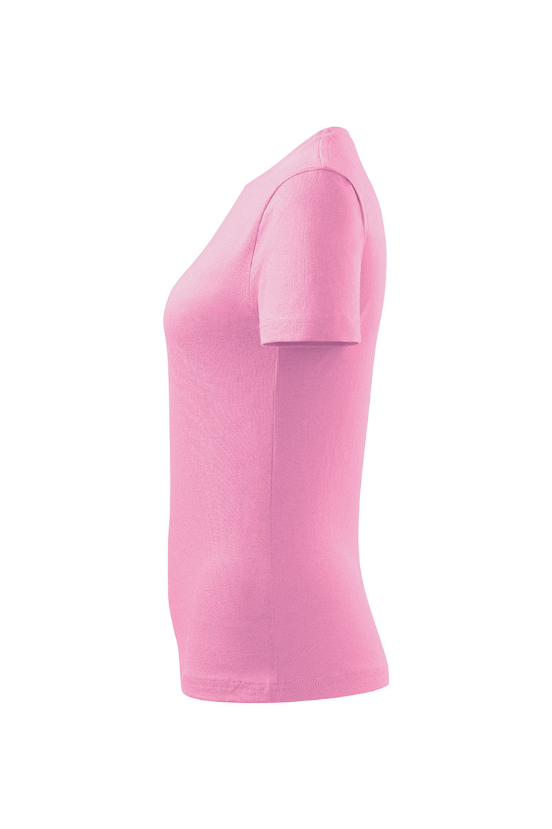 Dámské tričko s krátkým rukávem Malfini Basic růžové-3