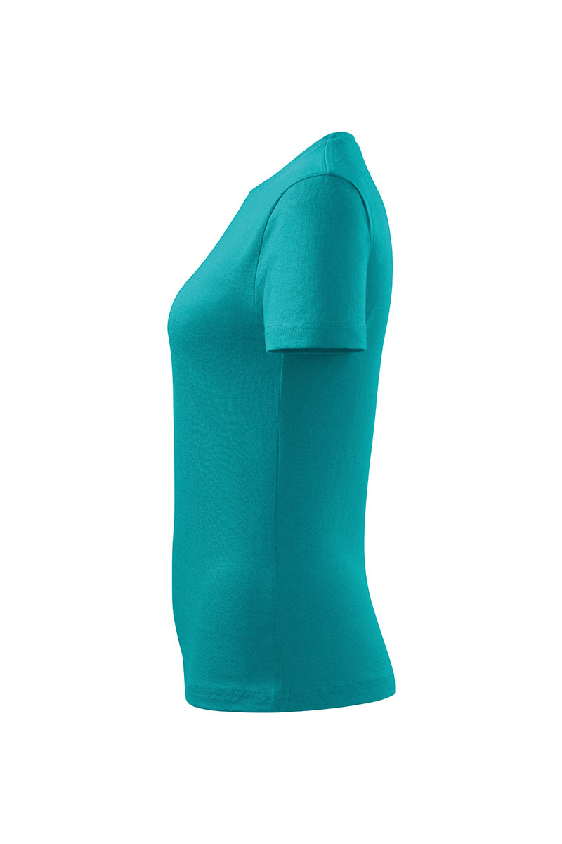 Dámské tričko s krátkým rukávem Malfini Basic mořsky modré-2