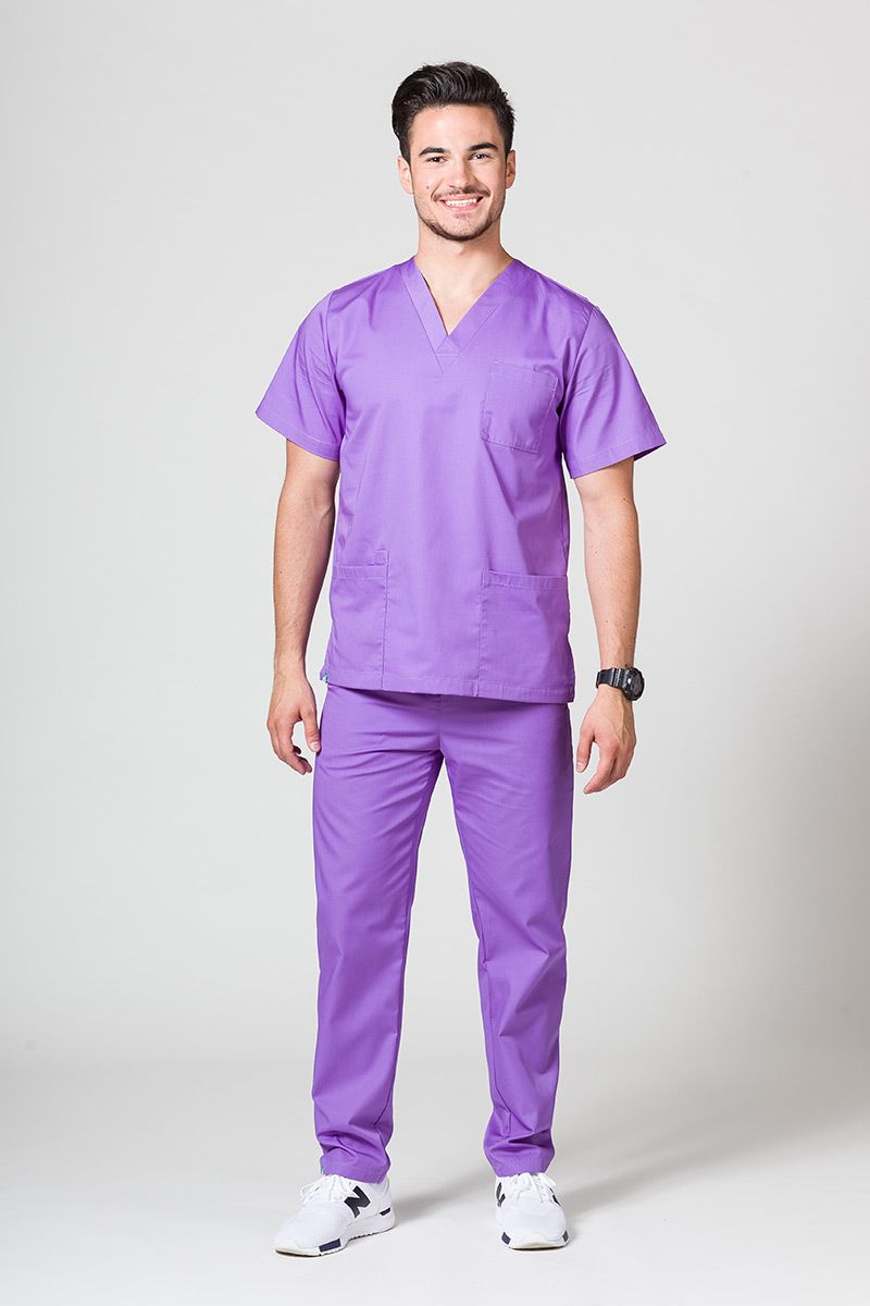 Univerzální lékařská halena Sunrise Uniforms fialová-4
