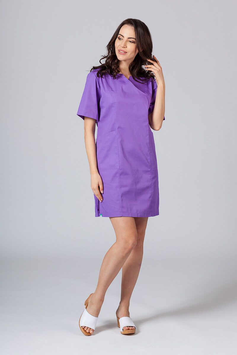 Lékařské klasické šaty Sunrise Uniforms fialové-1