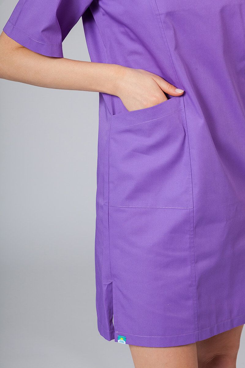 Lékařské klasické šaty Sunrise Uniforms fialové-3