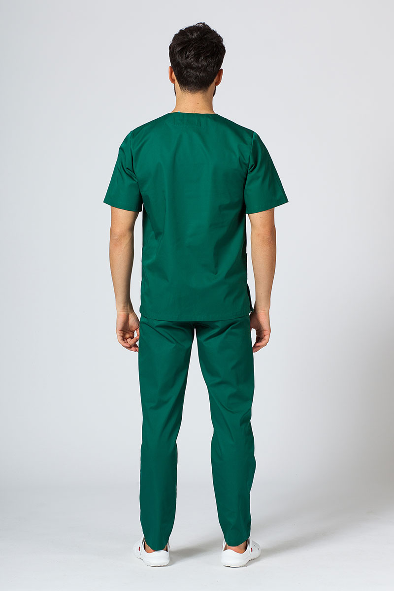 Univerzální lékařské kalhoty Sunrise Uniforms tmavě zelená-5