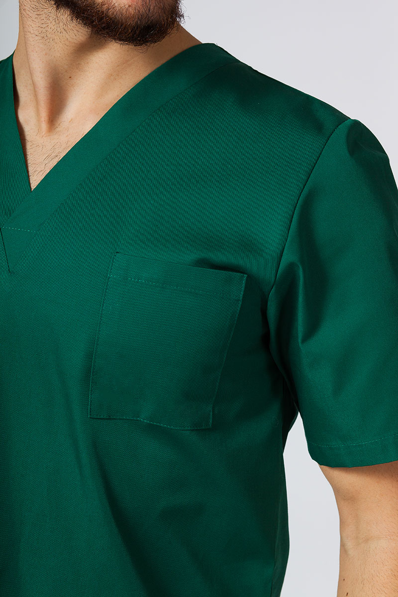 Pánská lékařská souprava Sunrise Uniforms tmavě zelená-5