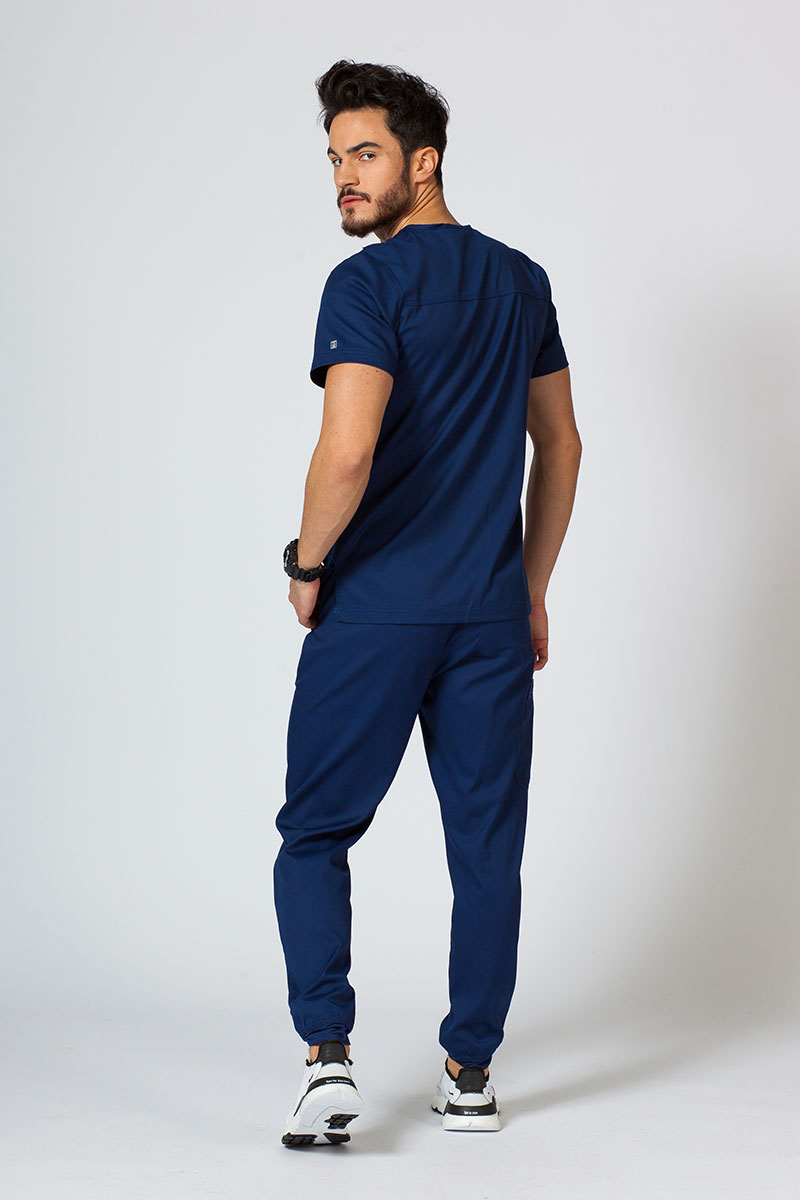Lékařské kalhoty Maevn Matrix Men jogger námořnická modř-2
