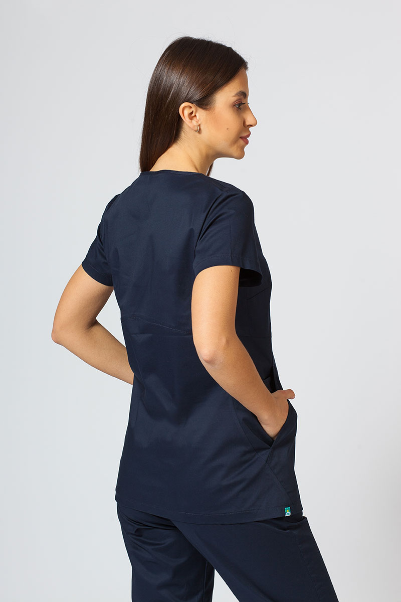 Dámská lékařská souprava Sunrise Uniforms Active (halena Kangaroo, kalhoty Loose) námořnická modř-3