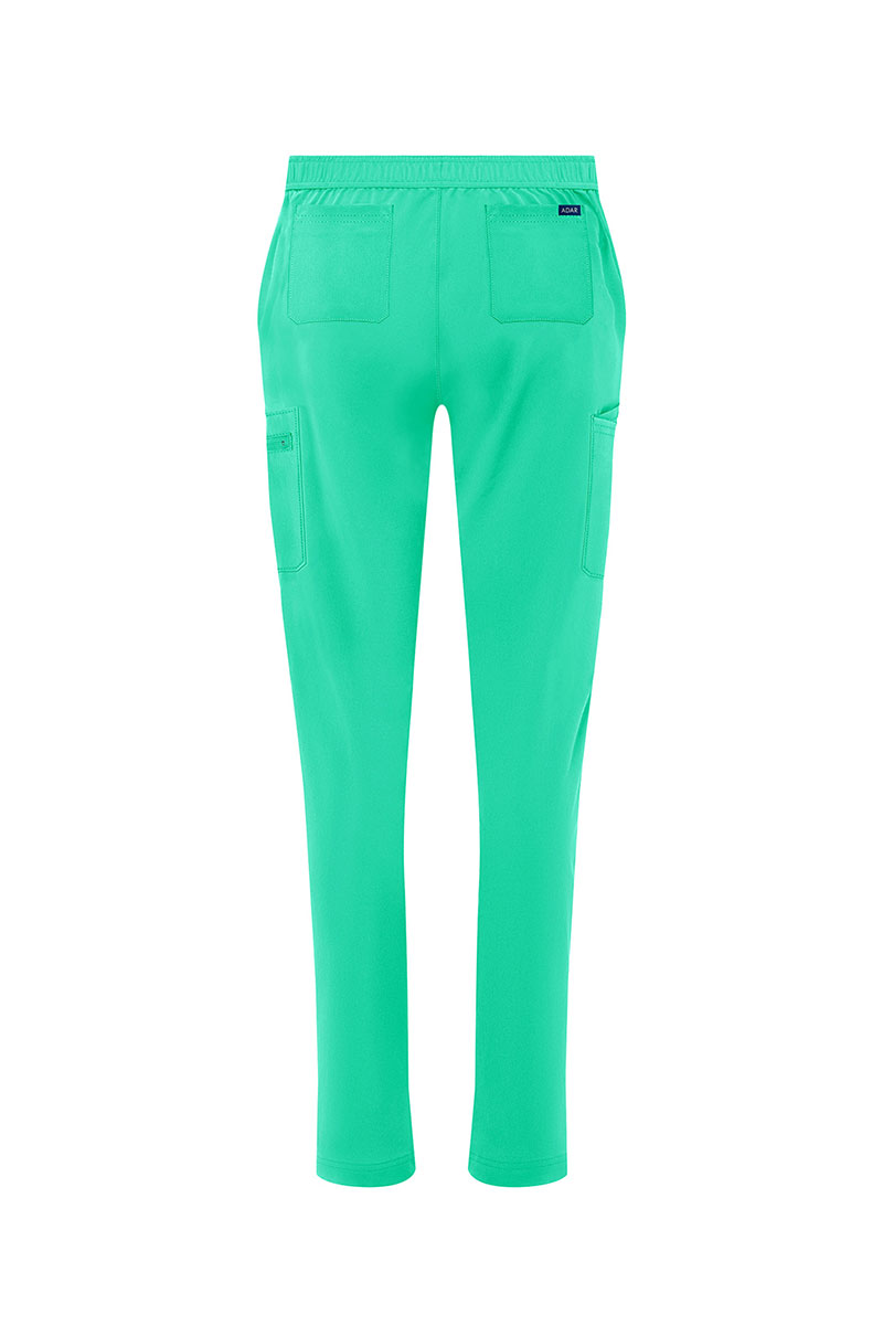 Dámské kalhoty Adar Uniforms Skinny Leg Cargo světle zelené-10