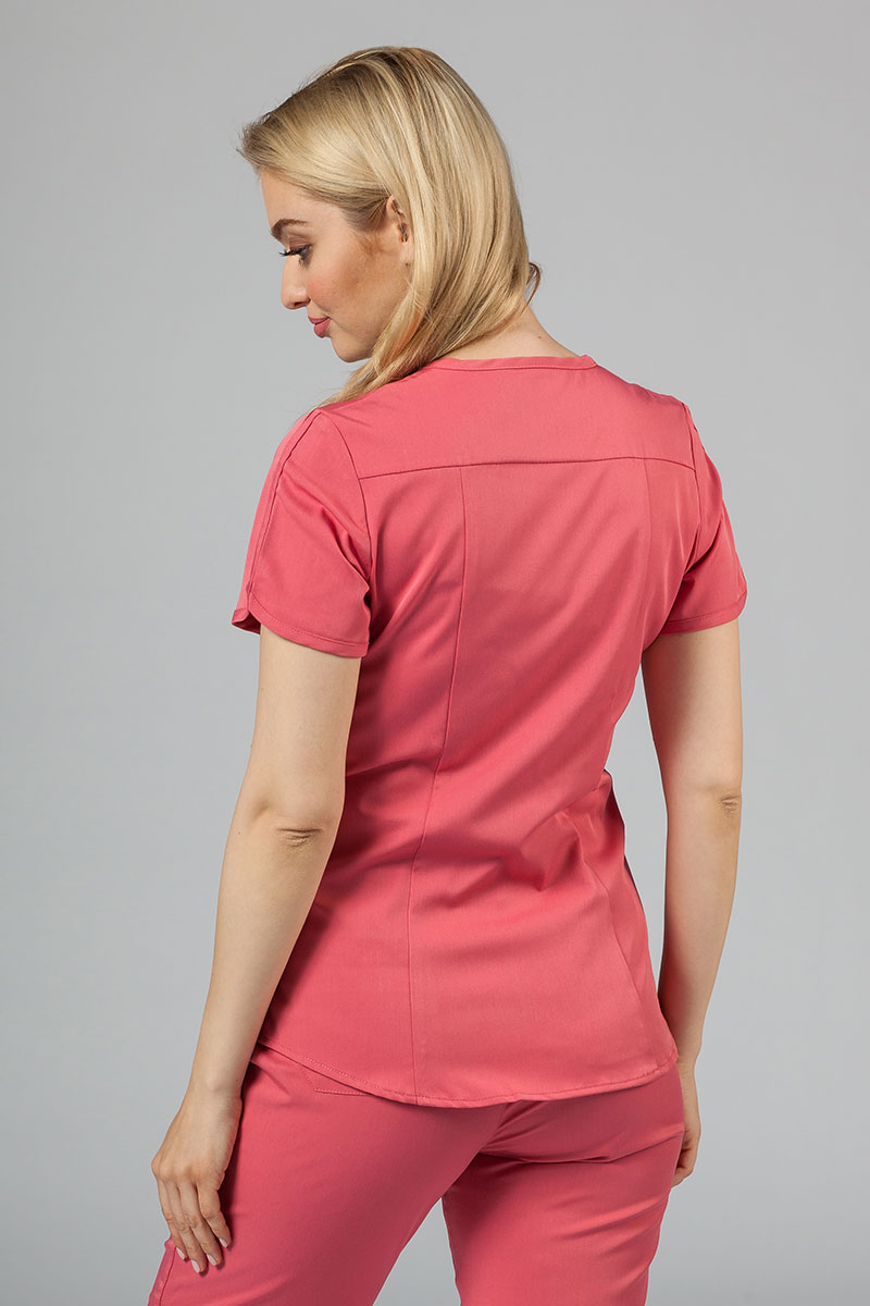 Lékařská souprava Adar Uniforms Yoga růžová (s halenou Modern - elastic)-3
