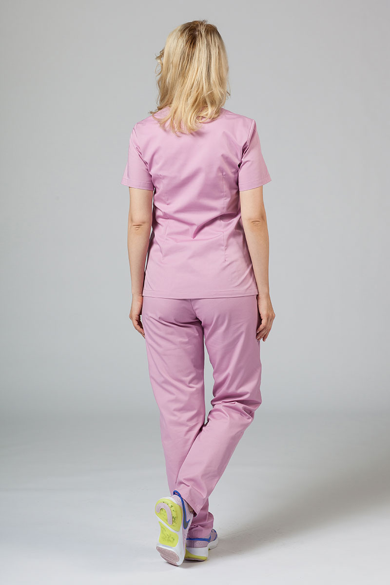 Univerzální lékařské kalhoty Sunrise Uniforms liliové-3