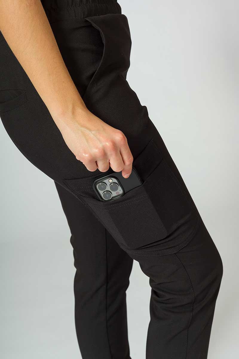 Lékařská souprava Sunrise Uniforms Premium (halena Joy, kalhoty Chill) černá-8