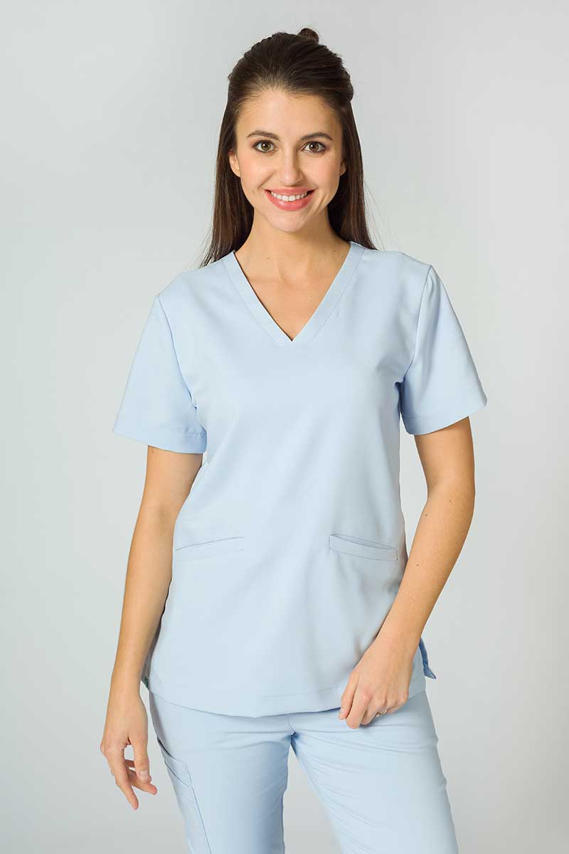 Lékařská souprava Sunrise Uniforms Premium (halena Joy, kalhoty Chill) blankytně modrá-5