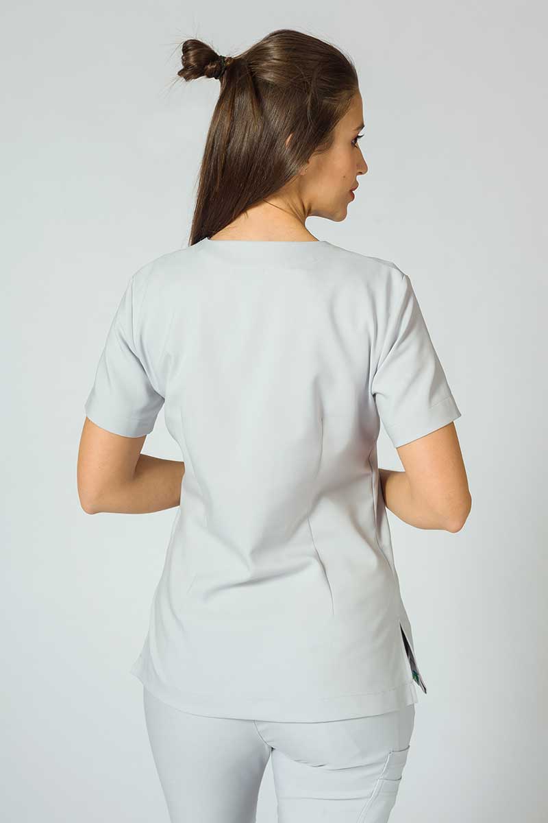 Lékařská souprava Sunrise Uniforms Premium (halena Joy, kalhoty Chill) světle šedá-3