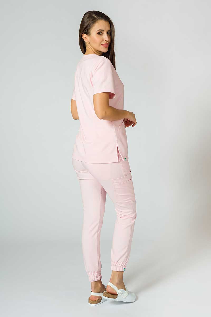 Dámské kalhoty Sunrise Uniforms Premium Chill jogger pastelově růžové-3