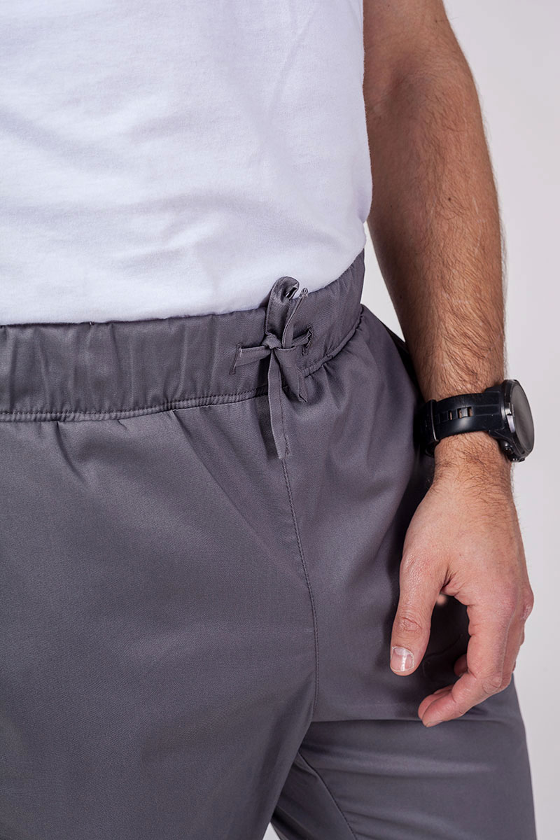 Pánská lékařská souprava Sunrise Uniforms Active (bluza Flex, spodnie Flow) šedá-10