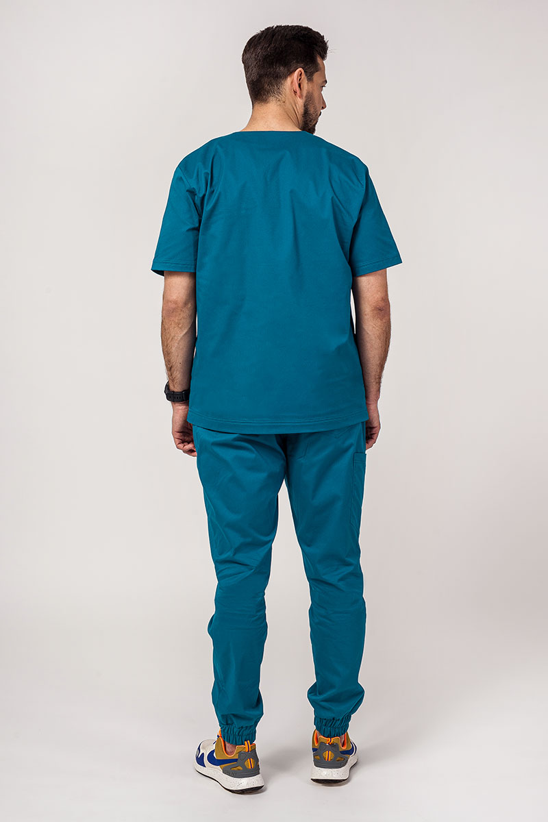Pánské kalhoty Sunrise Uniforms Active Flow karaibsky modré-6