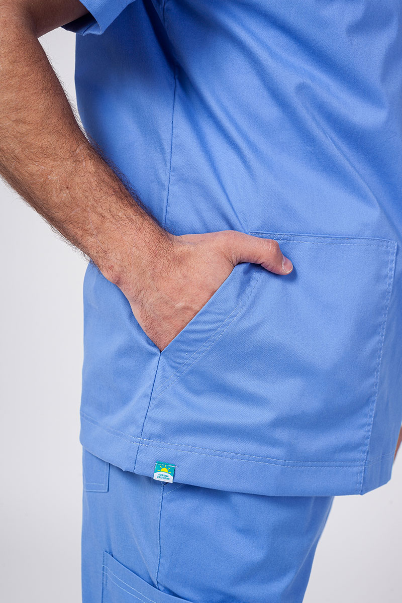 Pánská lékařská souprava Sunrise Uniforms Active (halena Flex, kalhoty Flow) modrá-6