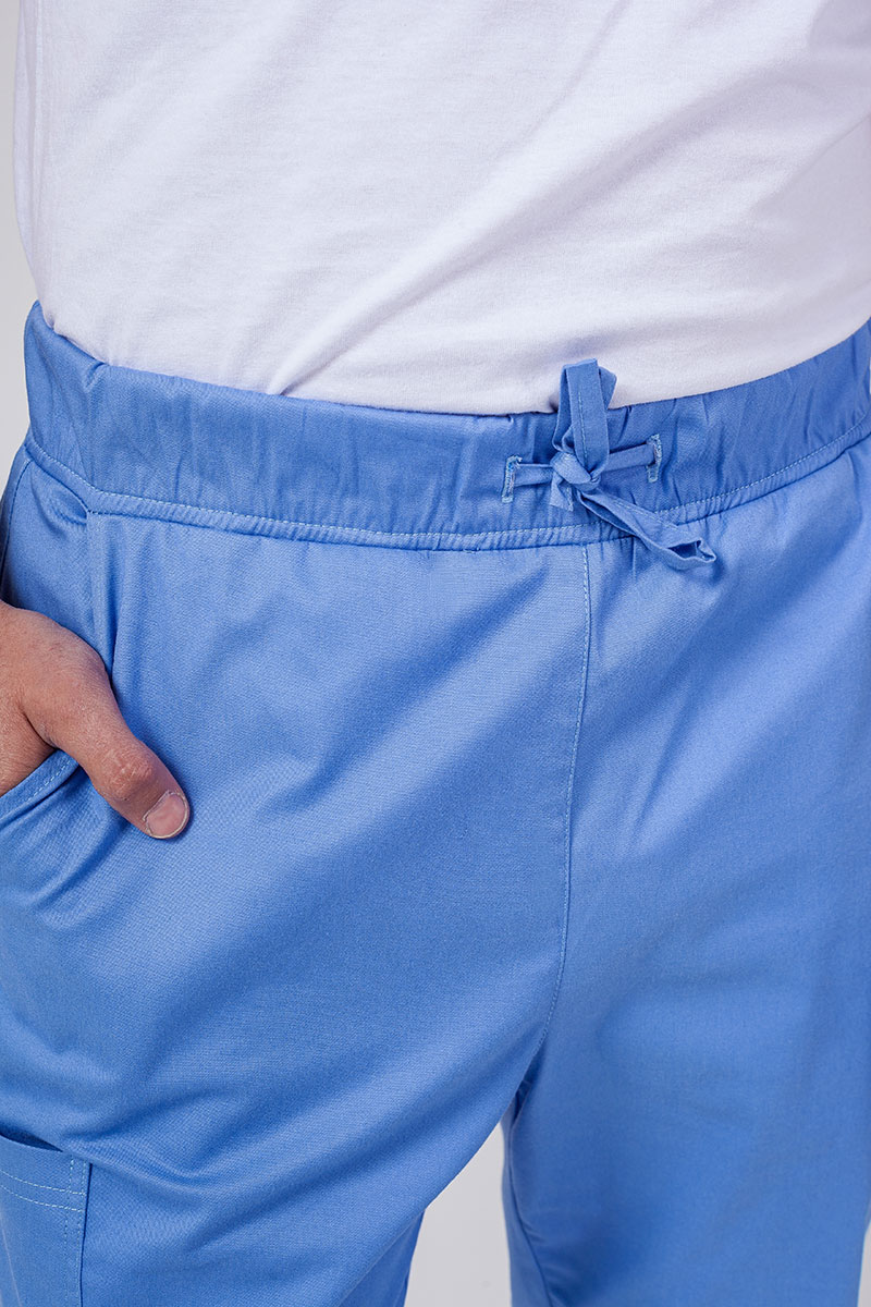 Pánská lékařská souprava Sunrise Uniforms Active (halena Flex, kalhoty Flow) modrá-10