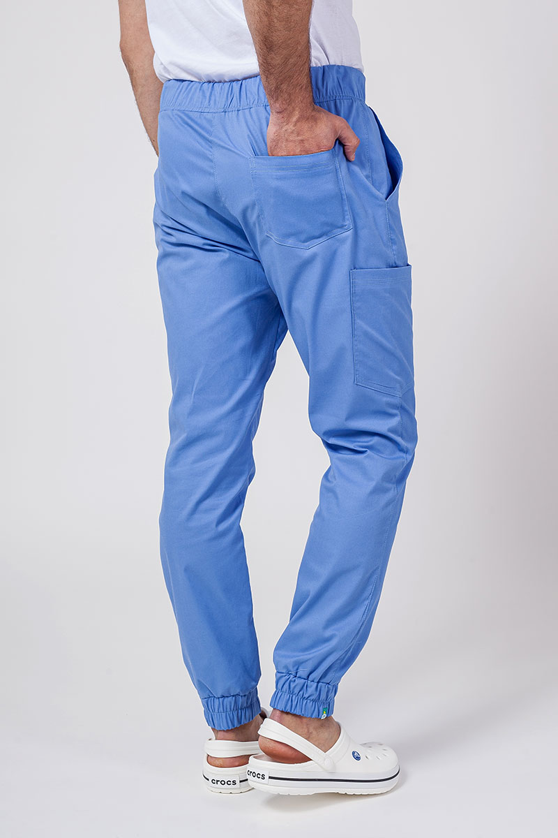 Pánská lékařská souprava Sunrise Uniforms Active (halena Flex, kalhoty Flow) modrá-8
