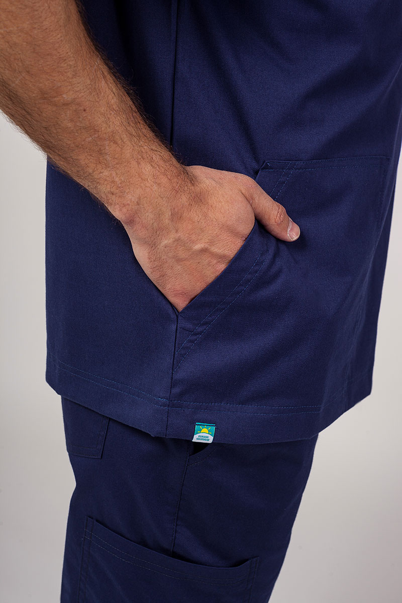 Pánská lékařská souprava Sunrise Uniforms Active (halena Flex, kalhoty Flow) námořnická modř-5