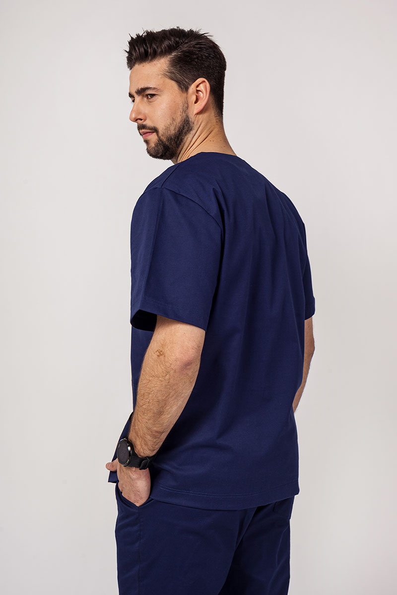 Pánská lékařská souprava Sunrise Uniforms Active (halena Flex, kalhoty Flow) námořnická modř-3