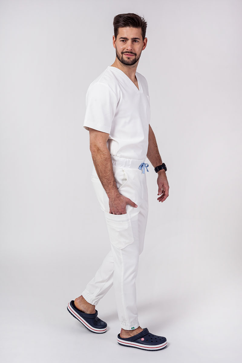 Lékařské kalhoty Sunrise Uniforms Premium Select ecru-4