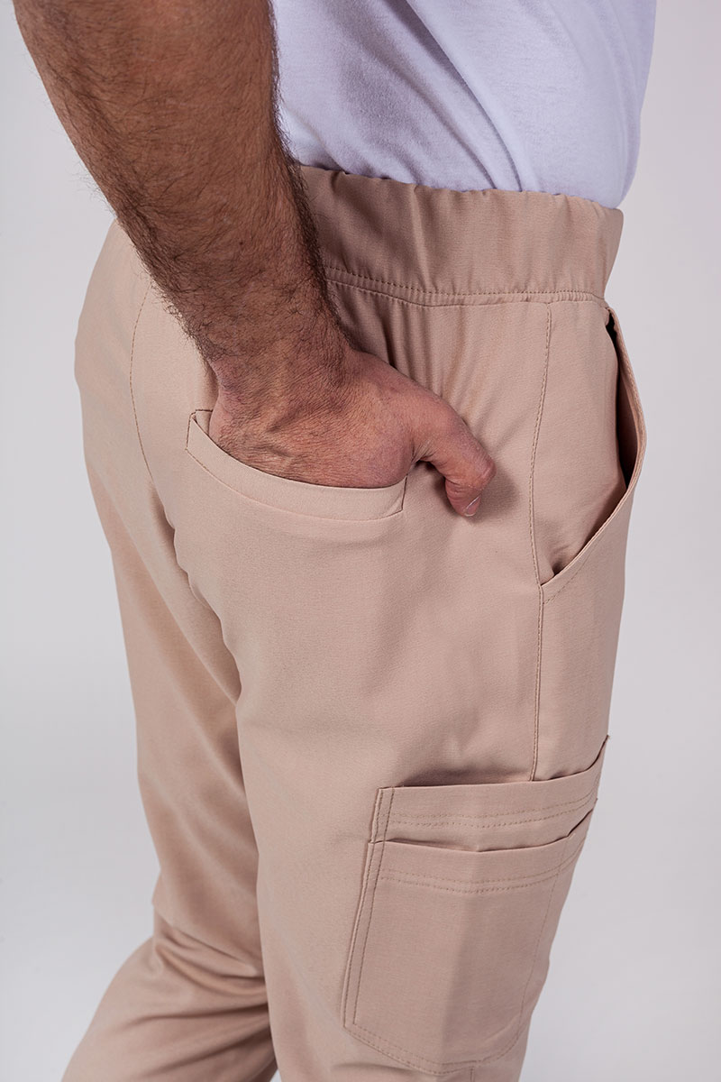 Lékařská souprava Sunrise Uniforms Premium Men (halena Dose, kalhoty Select) béžová-10