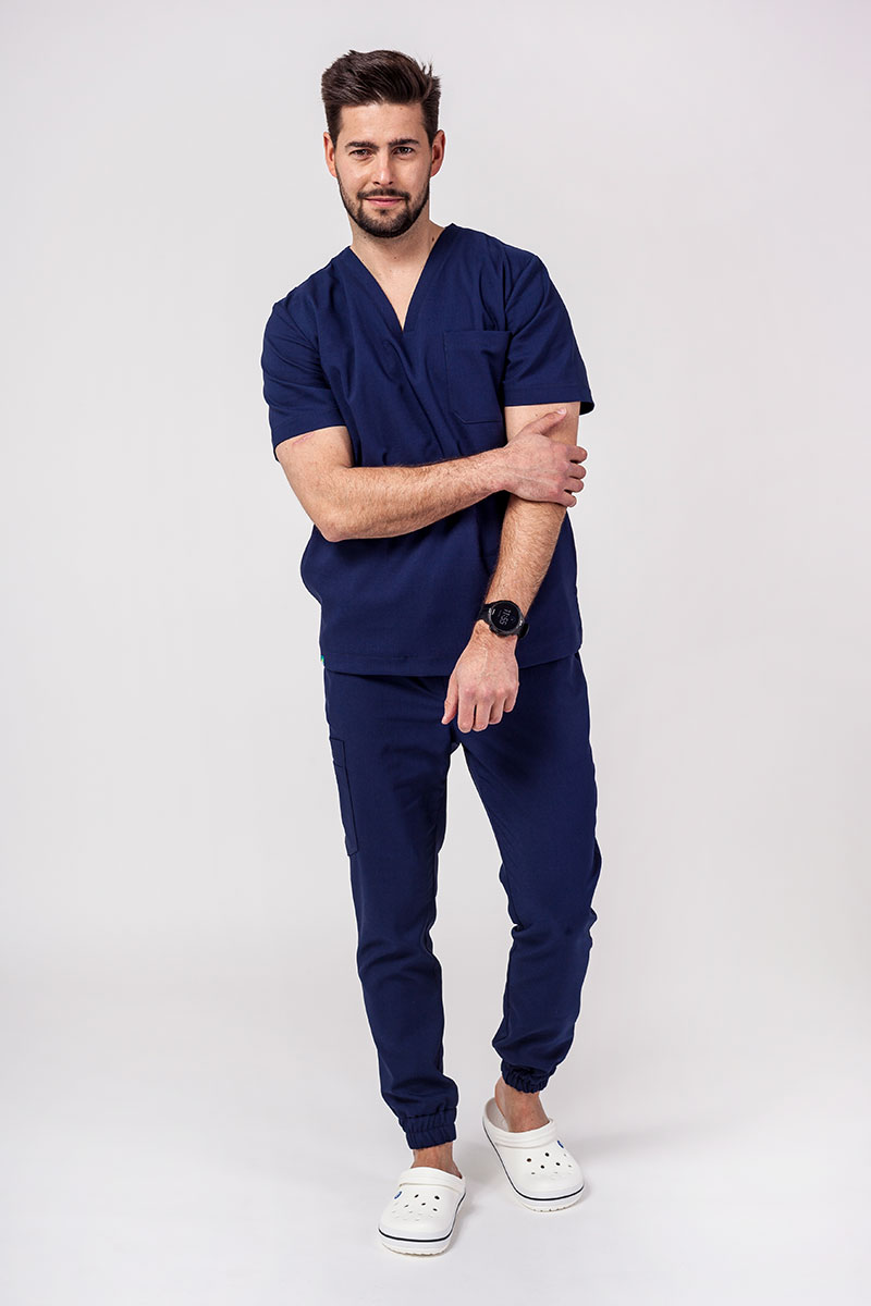 Lékařská souprava Sunrise Uniforms Premium Men (halena Dose, kalhoty Select) námořnická modř-2