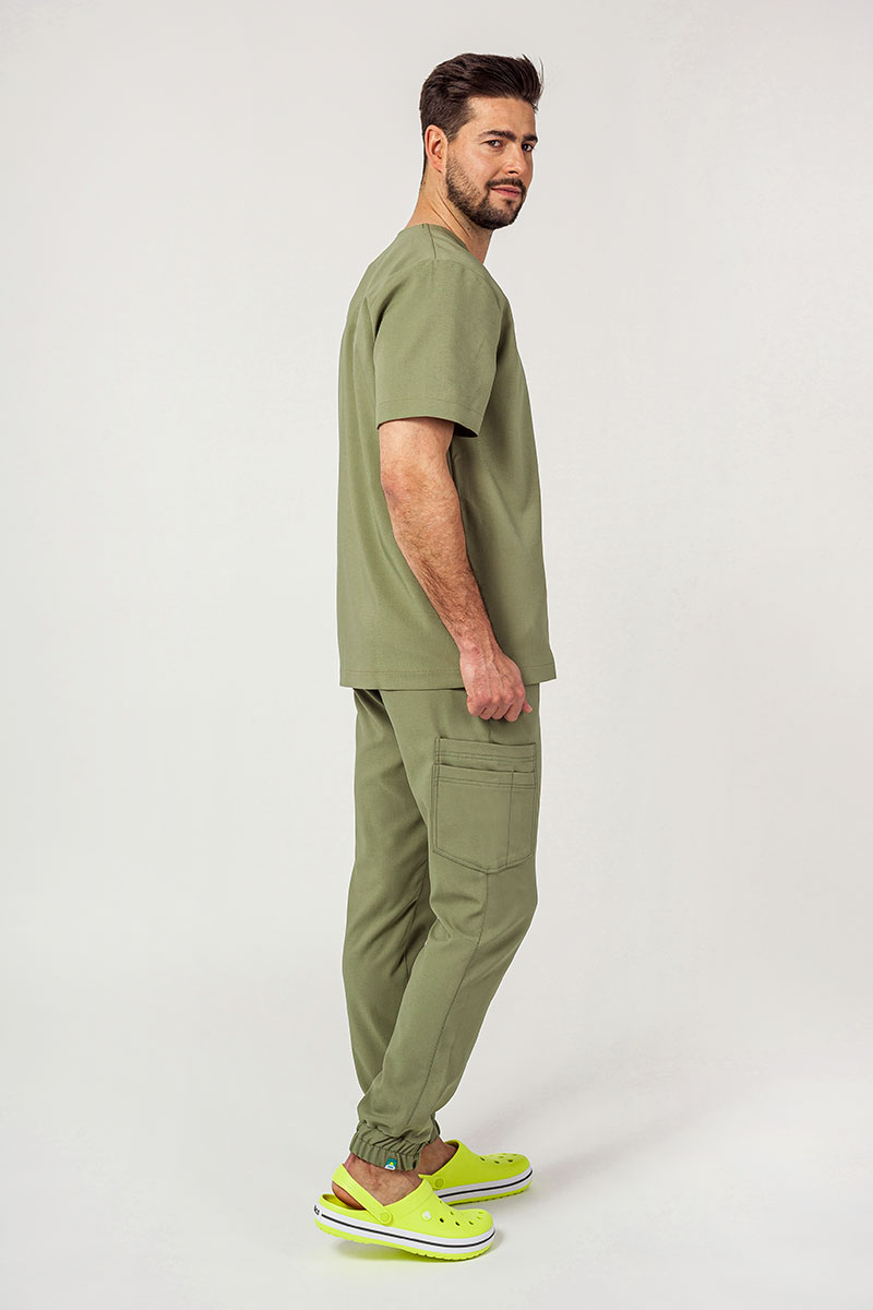 Lékařské kalhoty Sunrise Uniforms Premium Select olivkové-7