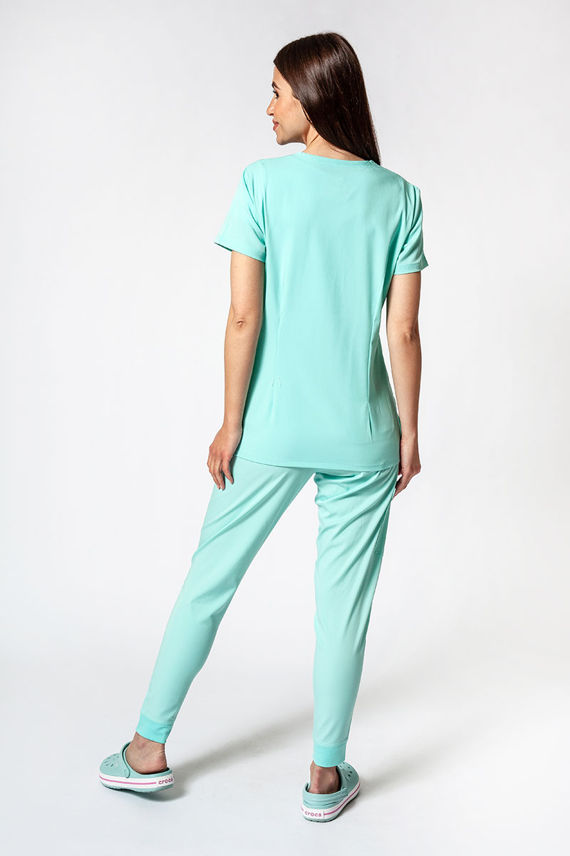 Lékařská souprava Adar Uniforms Ultimate aqua (s halenou Sweetheart - elastic)-1