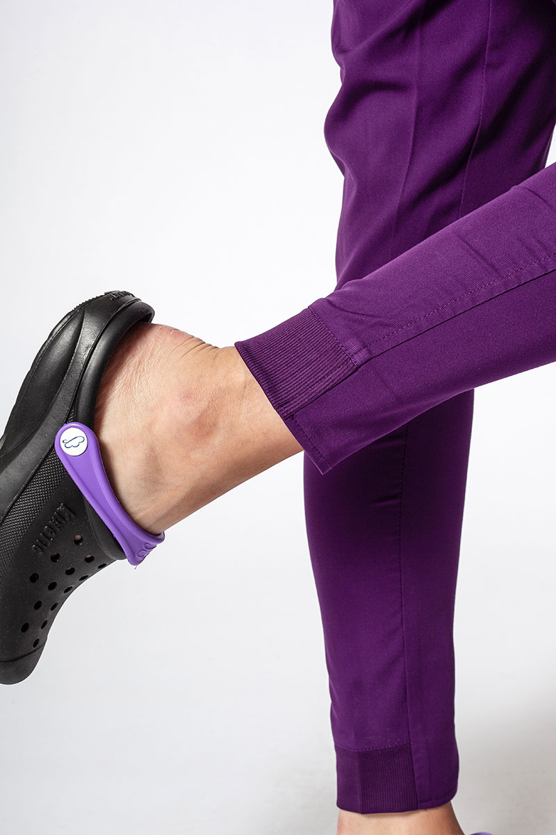 Dámské kalhoty Adar Uniforms Ultimate Yoga Jogger fialové-5