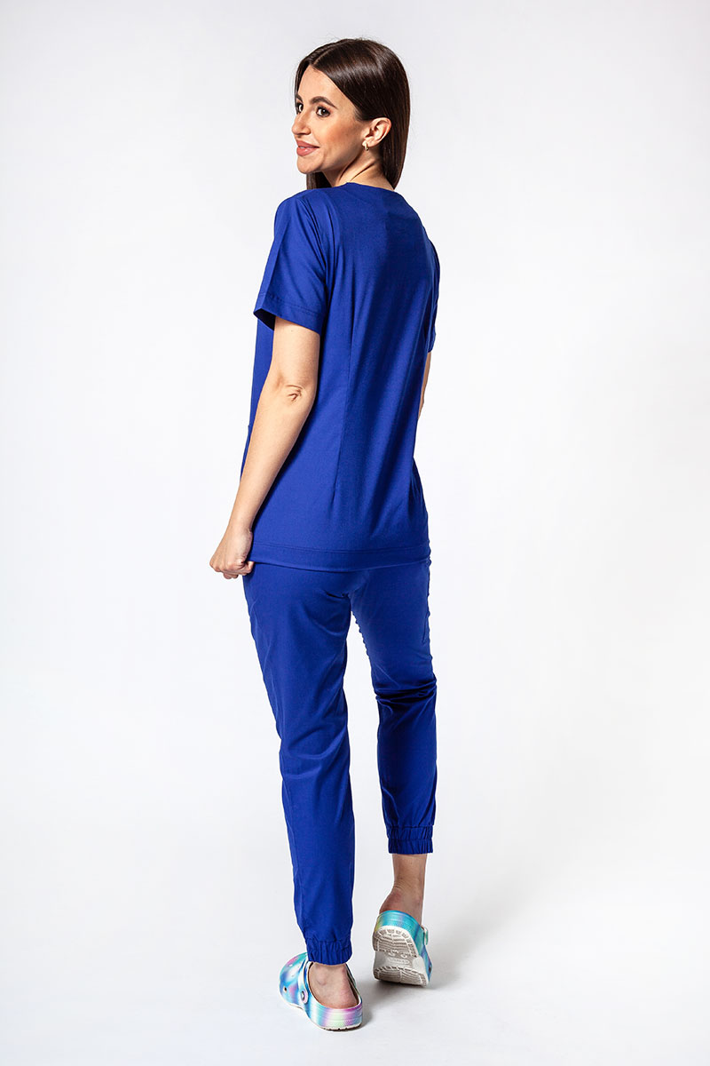 Dámska lékařská souprava Sunrise Uniforms Active III (halena Bloom, kalhoty Air) tmavě modrá-1