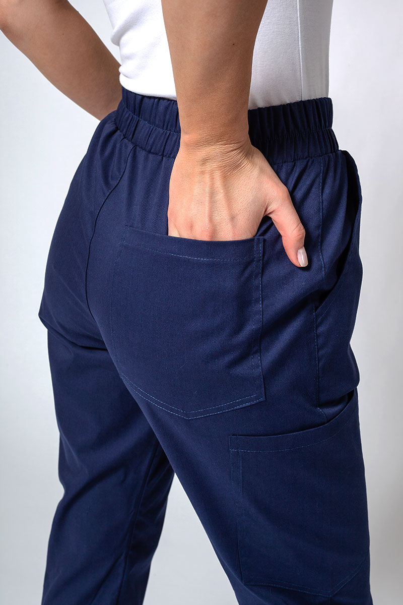 Dámska lékařská souprava Sunrise Uniforms Active III (halena Bloom, kalhoty Air) námořnická modř-11