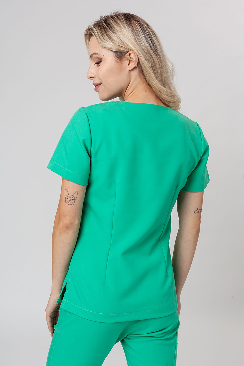 Lékařská souprava Sunrise Uniforms Premium (halena Joy, kalhoty Chill) světle zelená-3
