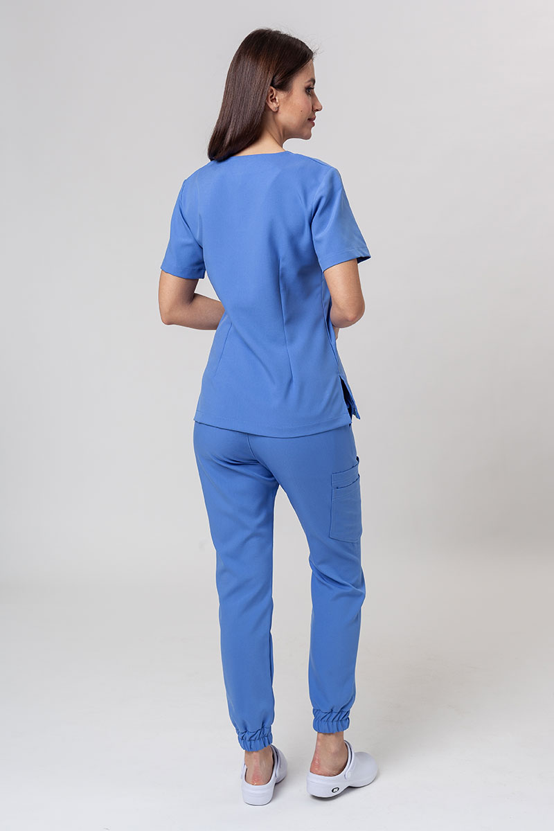 Lékařské kalhoty Sunrise Uniforms Premium Chill jogger modré-6