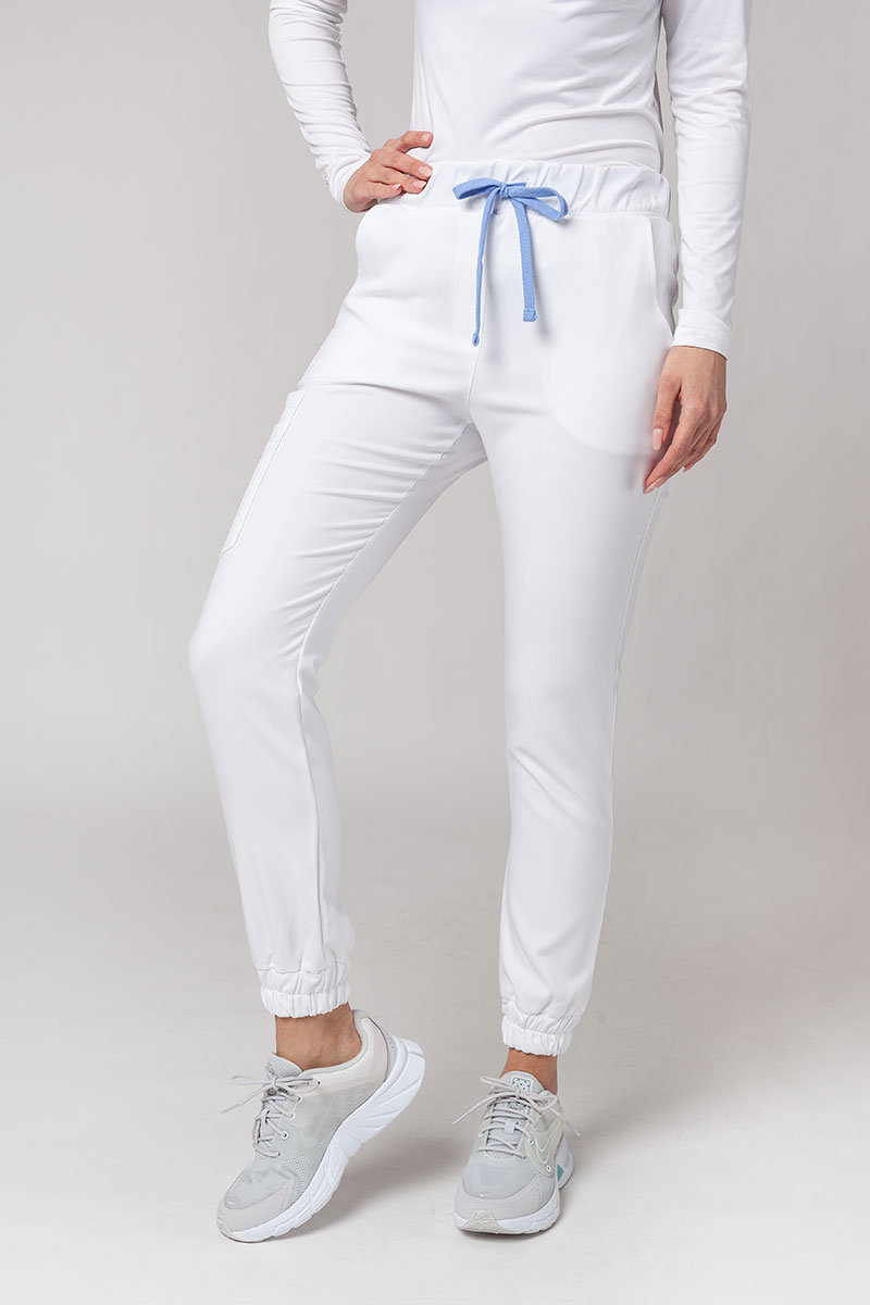 Lékařská souprava Sunrise Uniforms Premium (halena Joy, kalhoty Chill) bílá-6