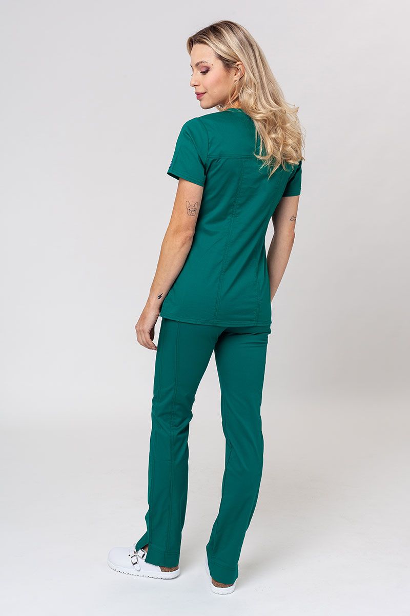 Lékařská dámská souprava Cherokee Core Stretch (halena Core, kalhoty Mid Rise) zelená-1