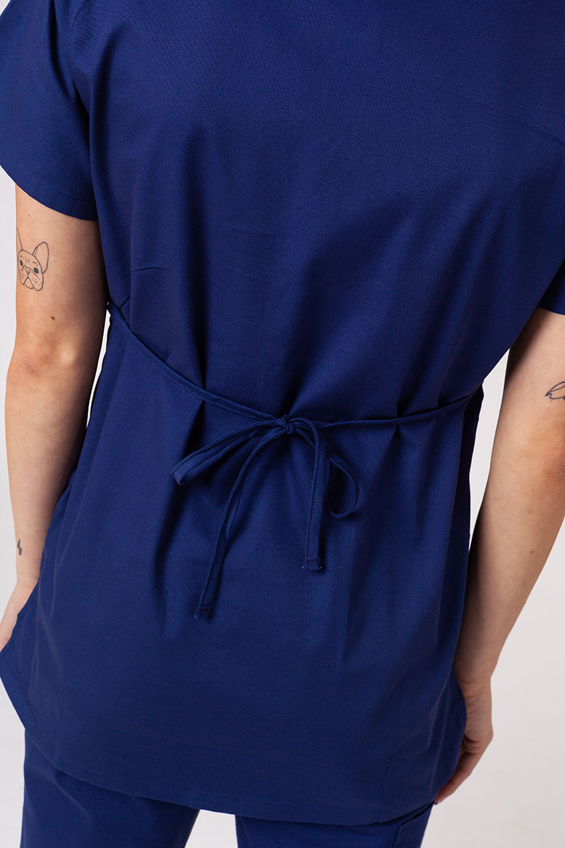 Lékařská dámská souprava Dickies EDS Signature Wrap (halena Mock, kalhoty Pull-on) námořnická modř-4