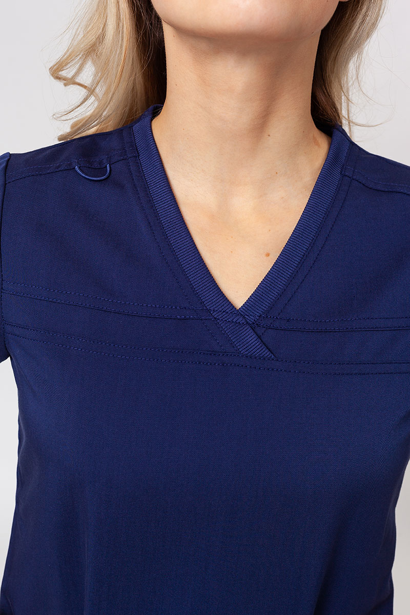 Lékařská dámská souprava Dickies Balance (bluza V-neck, spodnie Mid Rise) námořnická modř-5