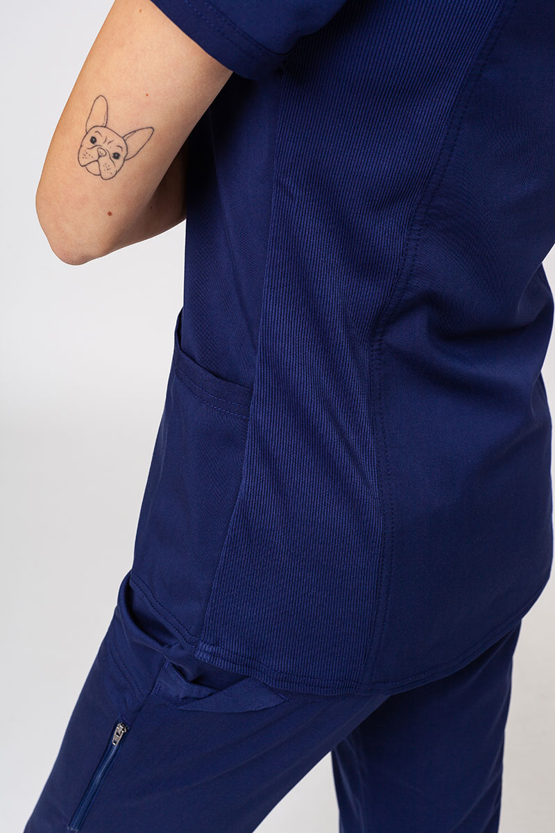 Lékařská dámská souprava Dickies Balance (bluza V-neck, spodnie Mid Rise) námořnická modř-7