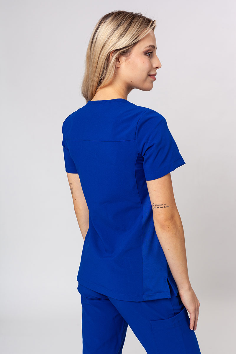 Lékařská dámská souprava Maevn Momentum (halena Asymetric, kalhoty jogger) tmavě modrá-3