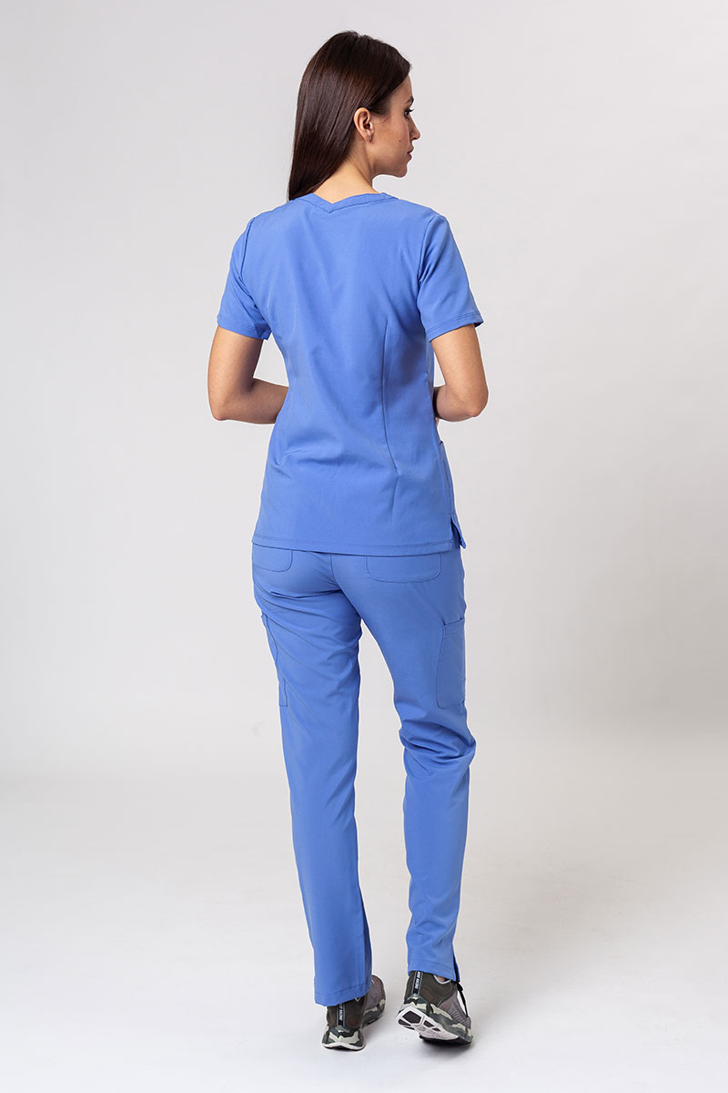 Lékařské dámské kalhoty Maevn Momentum 6-pocket klasicky modré-6