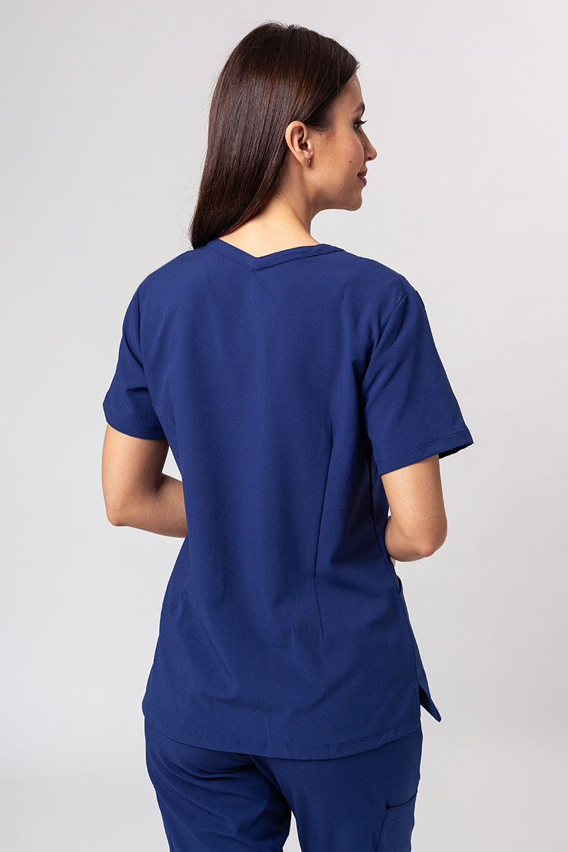 Lékařská dámská souprava Maevn Momentum (halena Double V–neck, kalhoty 6-pocket) námořnická modř-3
