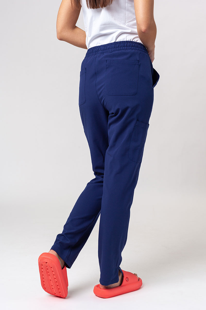 Lékařská dámská souprava Maevn Momentum (halena Double V–neck, kalhoty 6-pocket) námořnická modř-8