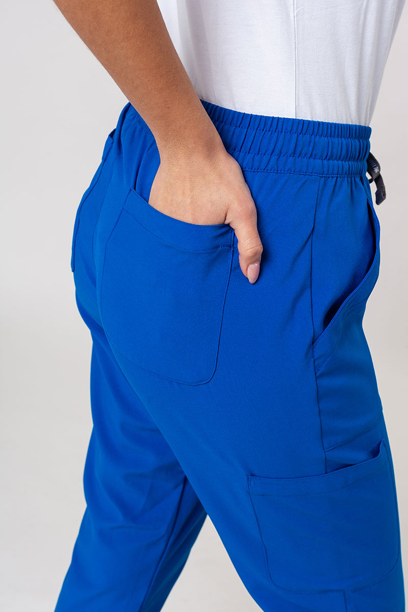 Lékařské dámské kalhoty Maevn Momentum 6-pocket královsky modré-4