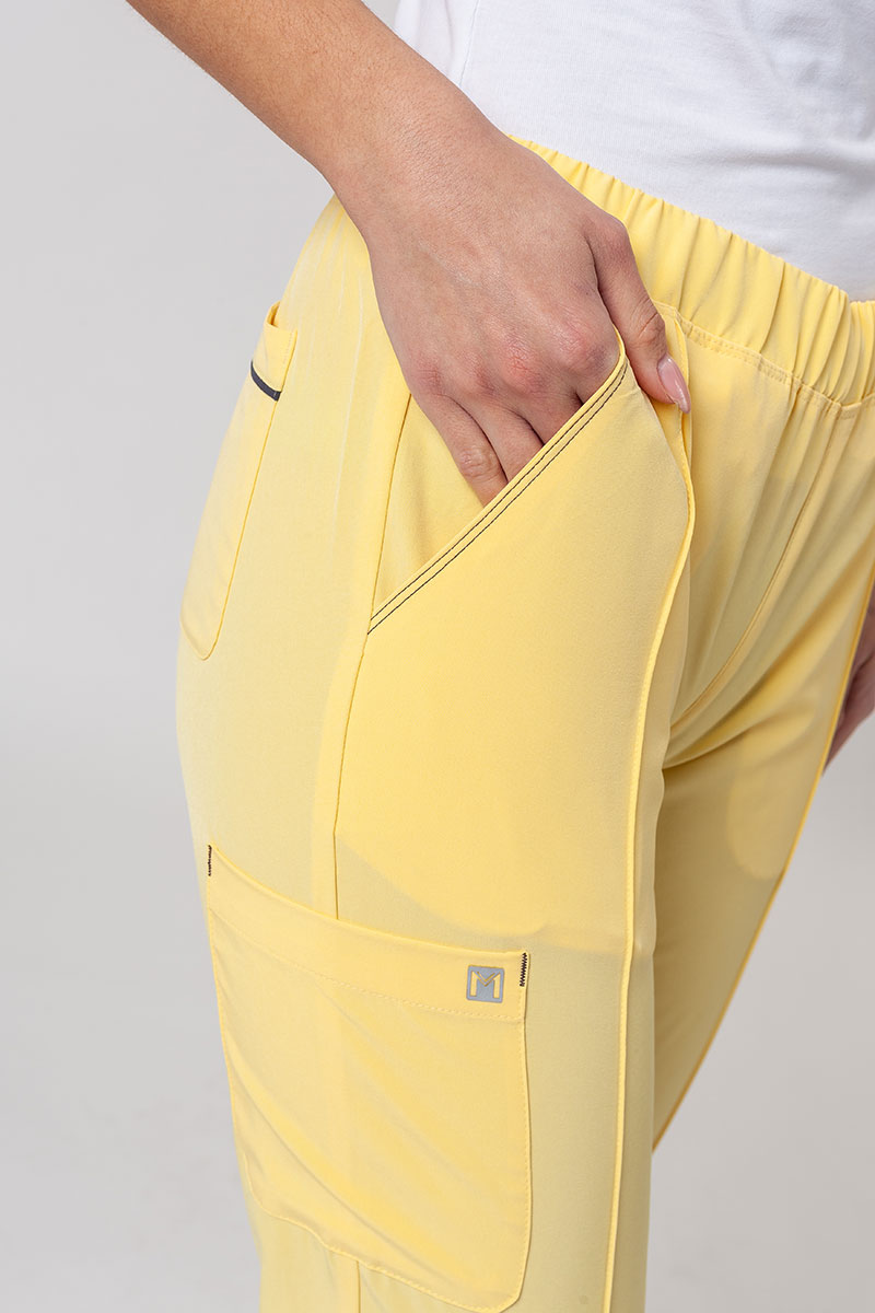 Dámské kalhoty Maevn Matrix Impulse Stylish žluté-3