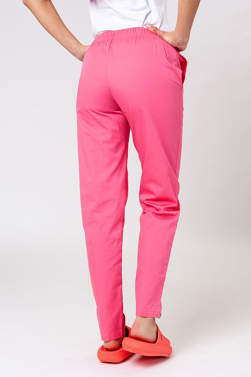 Dámské lékařské kalhoty Sunrise Uniforms Basic Regular růžové-1