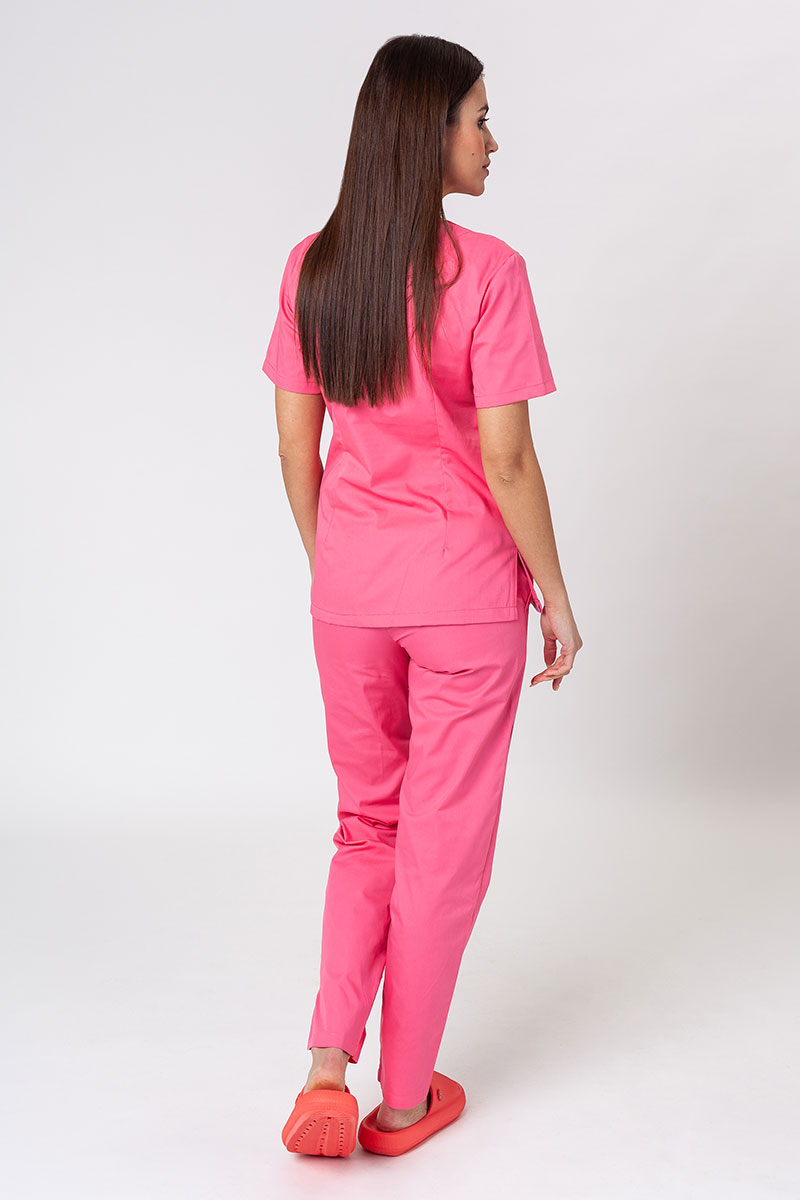Univerzální lékařské kalhoty Sunrise Uniforms Basic Regular růžové-5