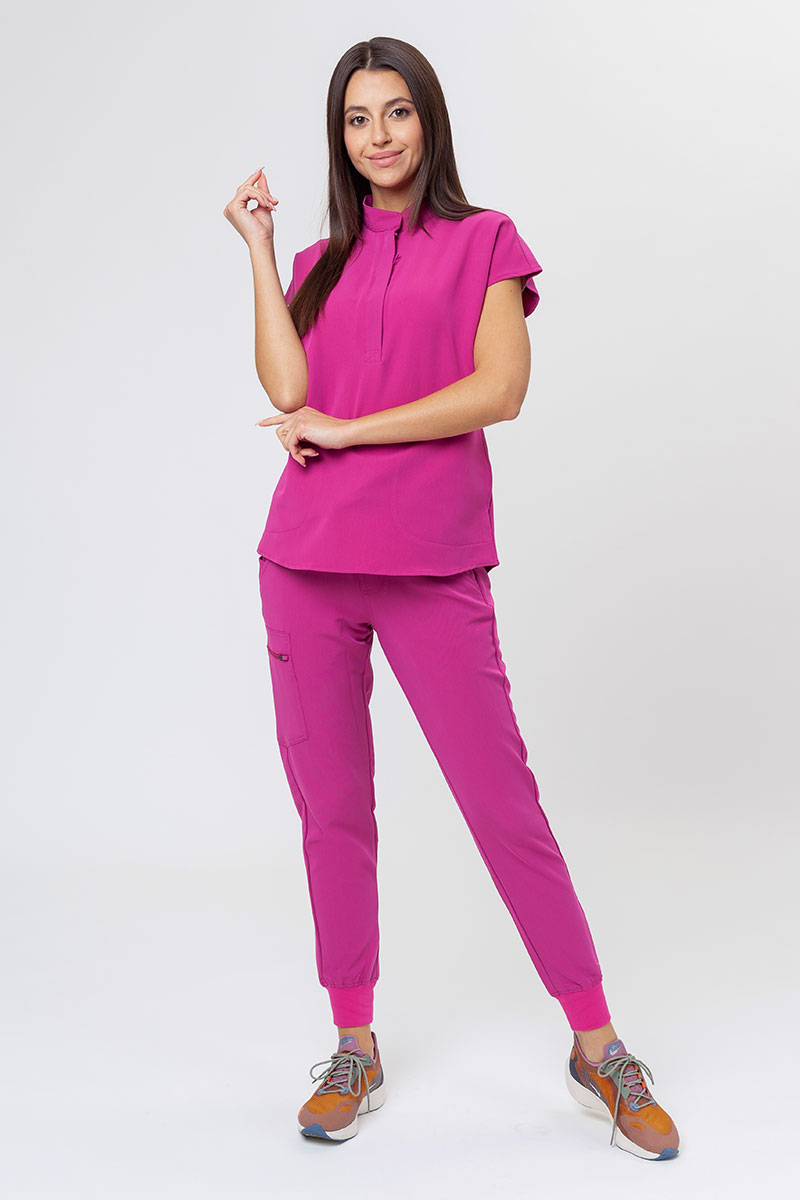 Dámské lékařské kalhoty Uniforms World 518GTK™ Avant Phillip On-Shift malinové-8